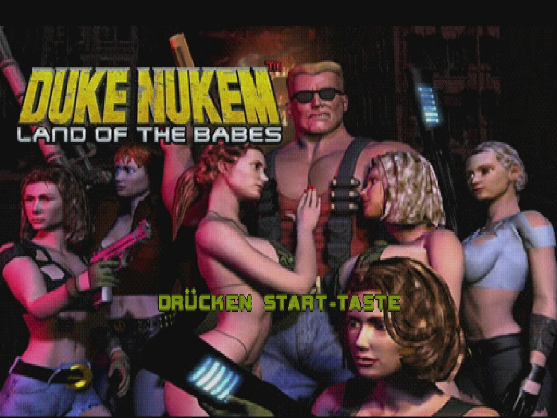 Duke Nukem: Land of the Babes - Hauptmenü