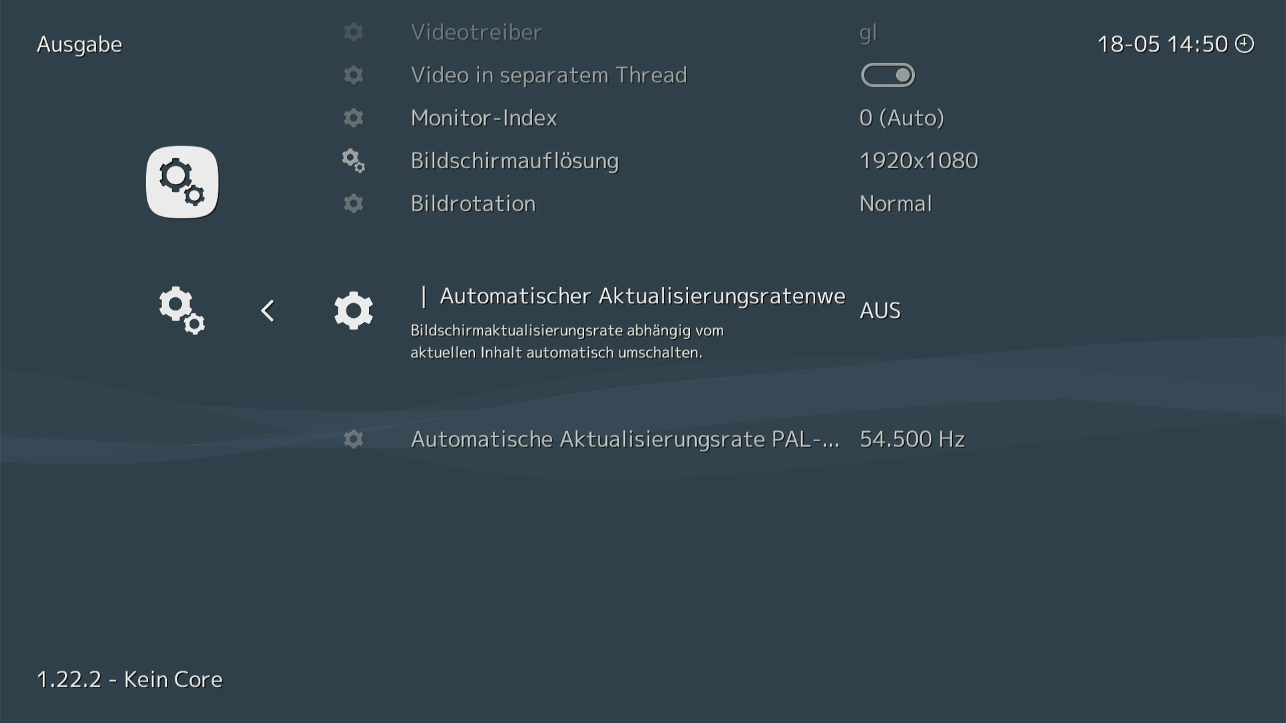 Lakka Automatischer Aktuallisierungsratenwechsel
