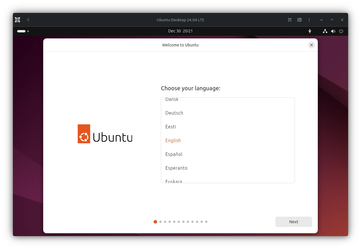 Ubuntu 24.04 LTS Installer Ubuntu 24.04 LTS Installer