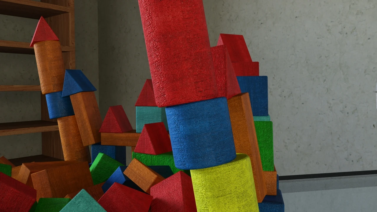 Full on the blocks - The castle falls