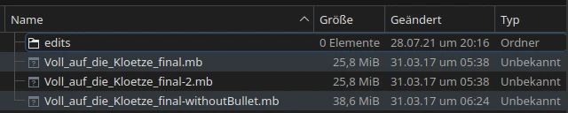 Full on the blocks - Maya project backups